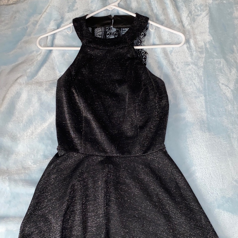 Black sparkly homecoming dress